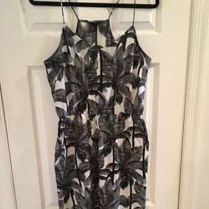 H&M Black and White Dress Size 12